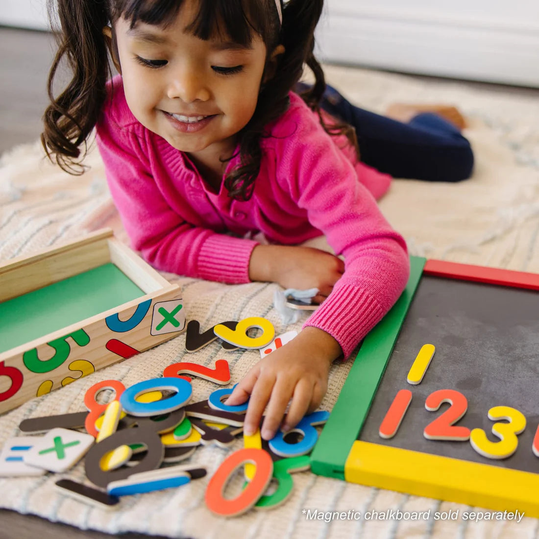 Magnetic Numbers Wooden