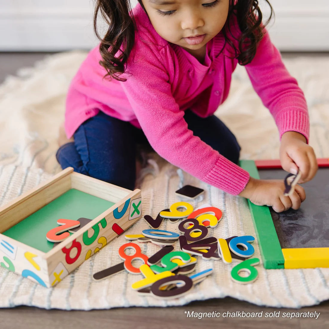 Magnetic Numbers Wooden