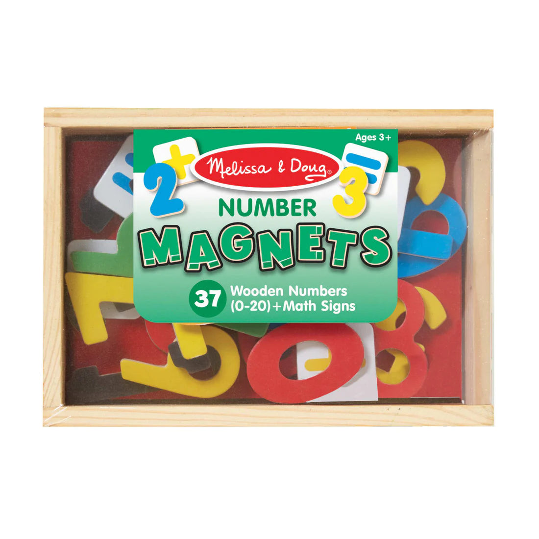 Magnetic Numbers Wooden