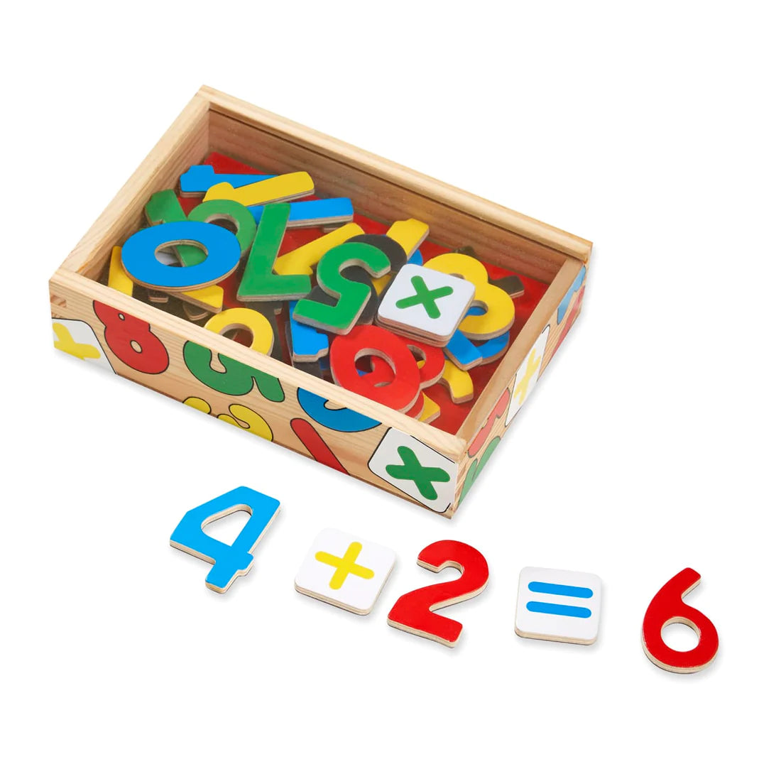 Magnetic Numbers Wooden