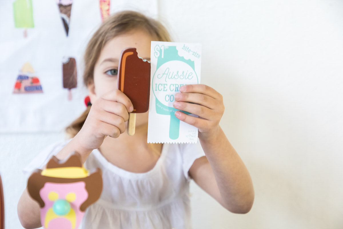 Aussie Ice Cream Wooden Set
