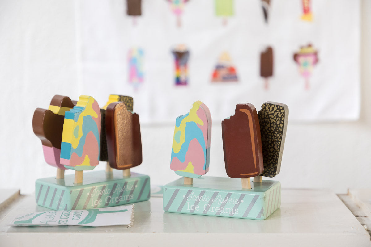 Aussie Ice Cream Wooden Set