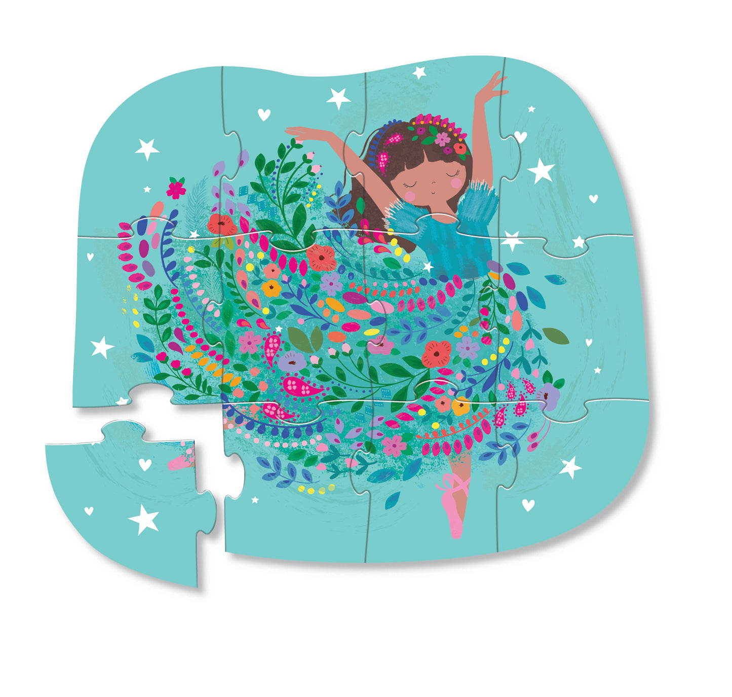 Mini Puzzle 12 pc - Dance Magic