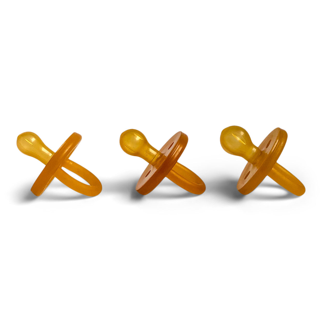 Natural Rubber Round Dummy - 2 pack - Various Sizes