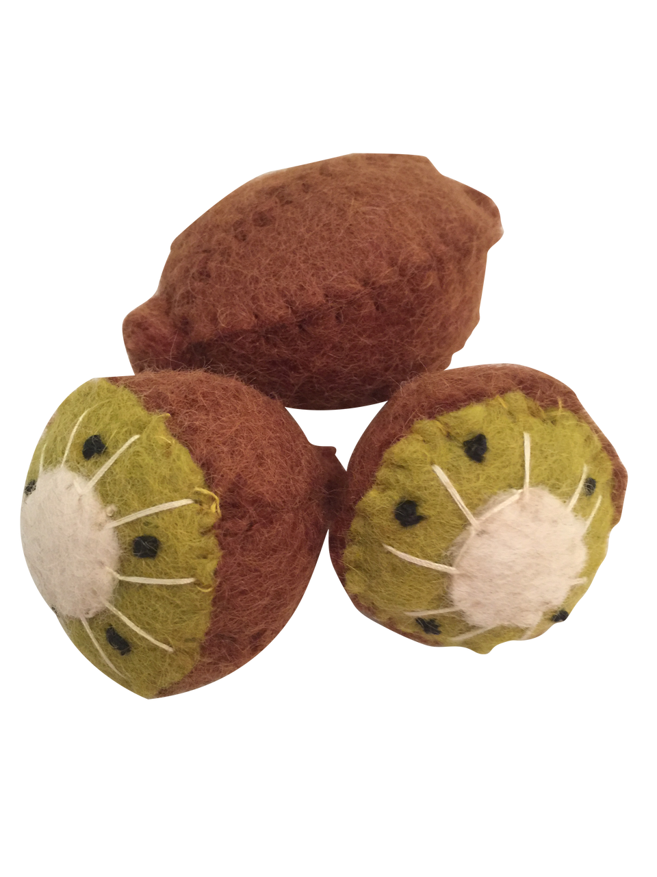 Felt Kiwi Fruit Set