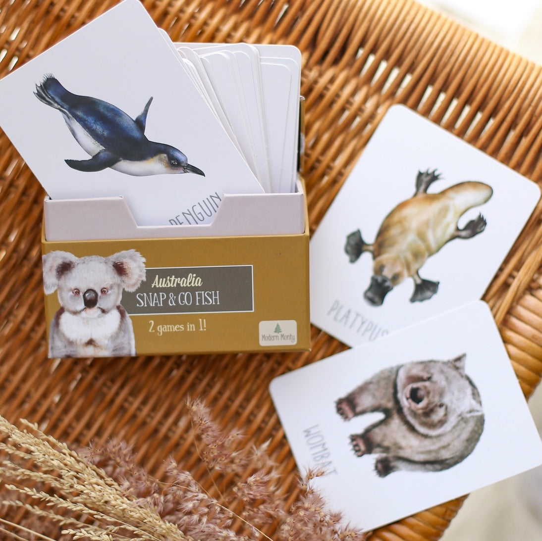 Snap and Go Fish Card Game - Australia