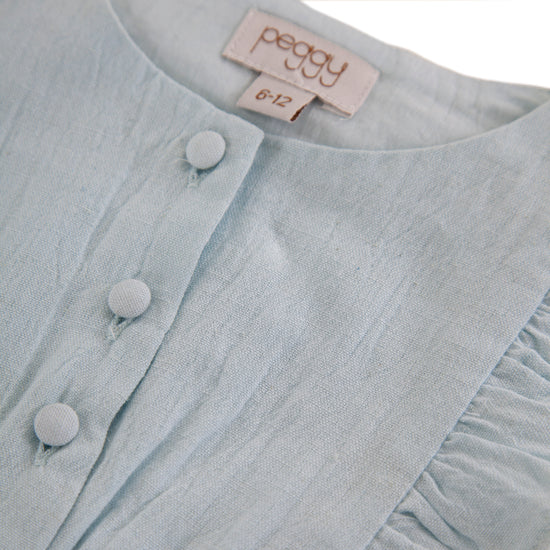 August Playsuit - Illusion Blue