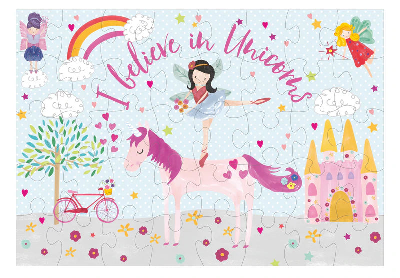 Puzzle 40 pc - Fairy Unicorn