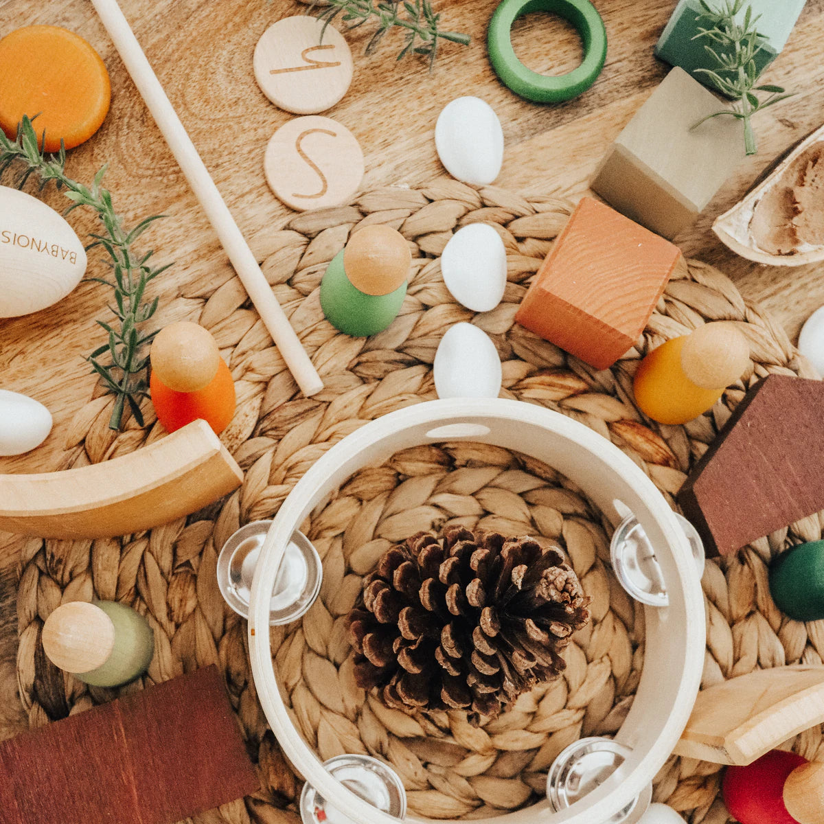Wooden Tambourine