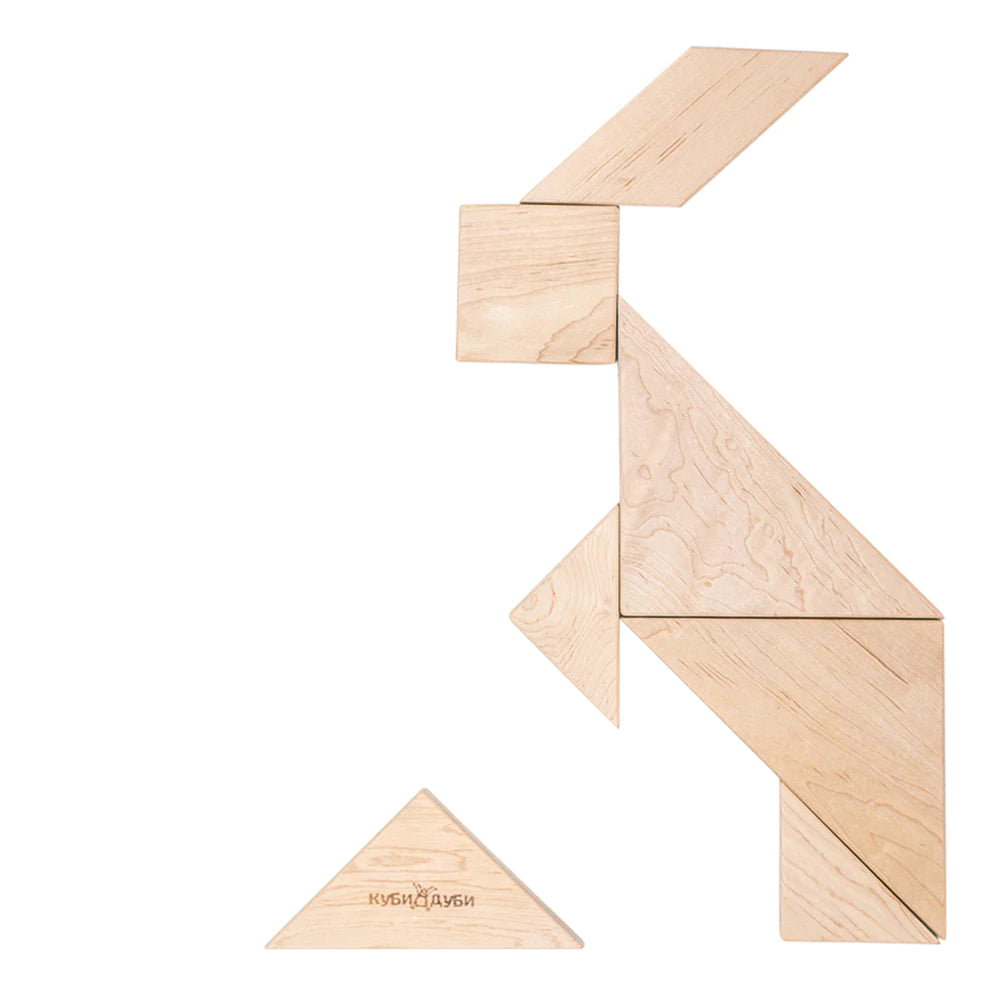 Wooden Tangram