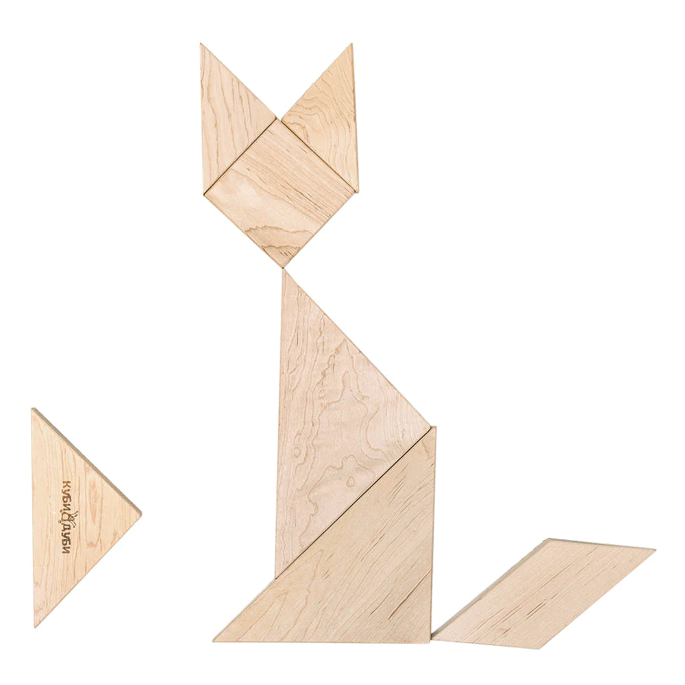 Wooden Tangram