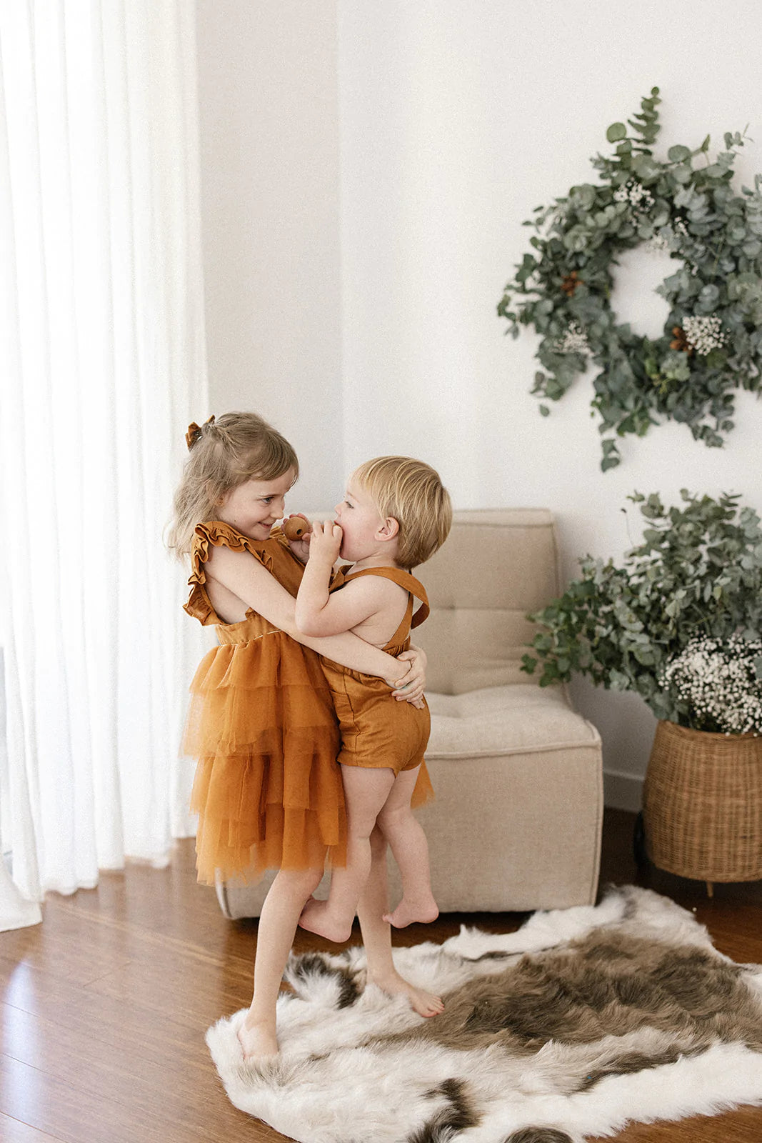 Caramel Tulle Dress - size 2 ONLY