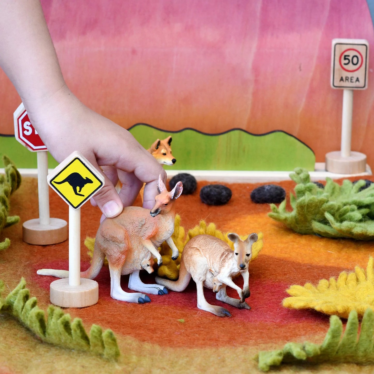 Large Australian Outback Play Mat Playscape