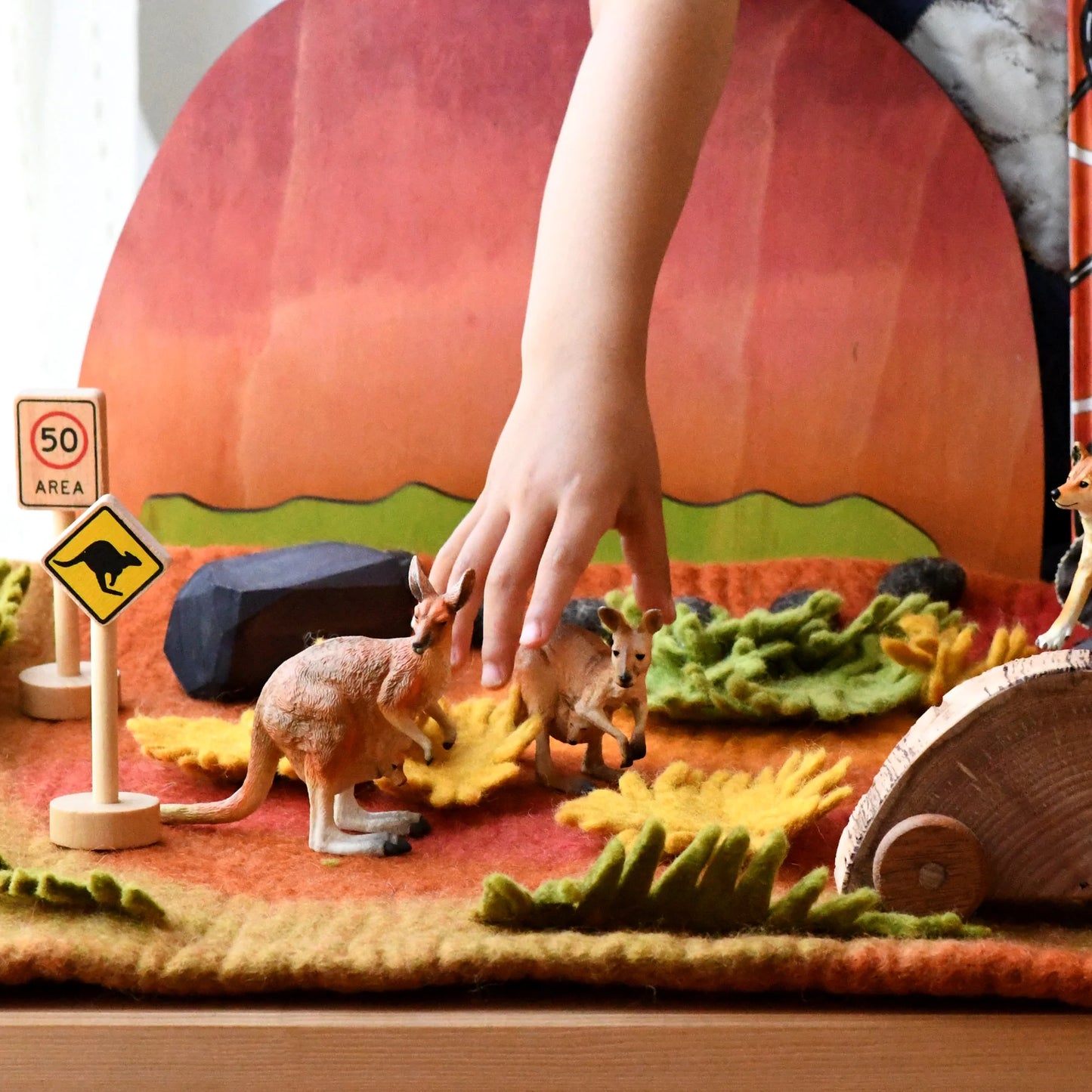 Large Australian Outback Play Mat Playscape