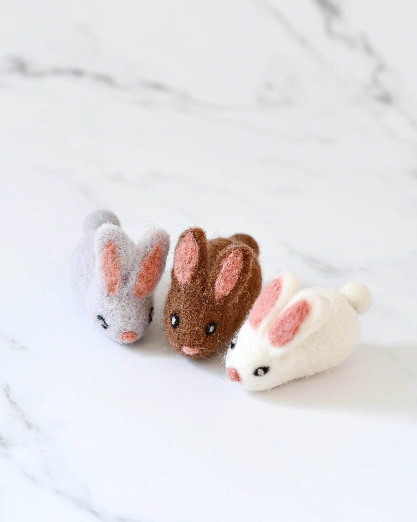 Felt Rabbits - Set of 3