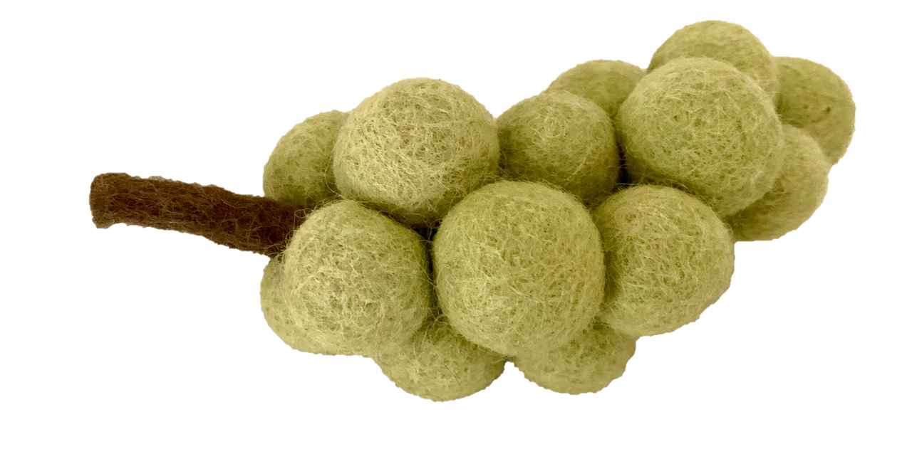 Felt Green Grapes