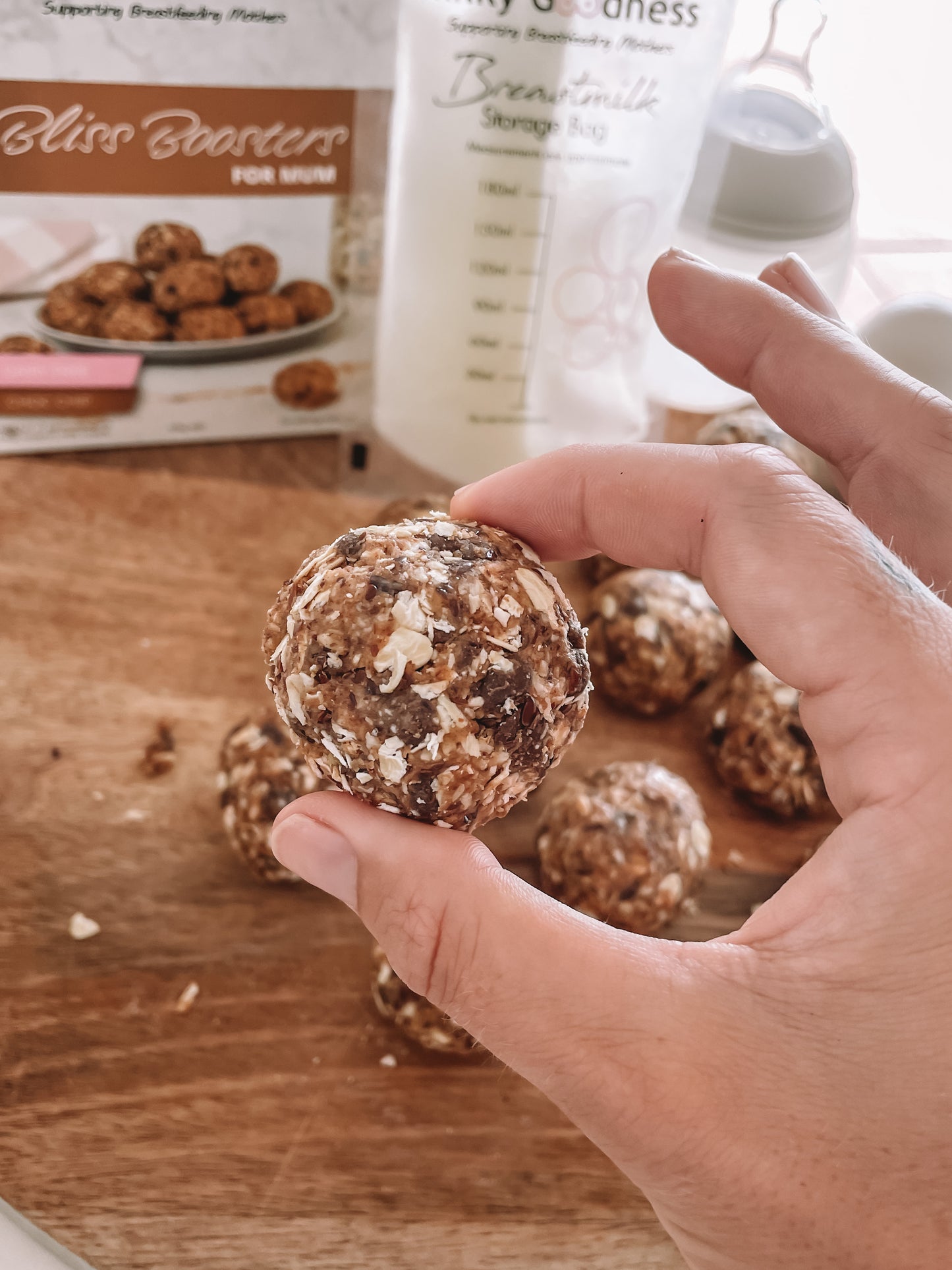 Lactation Bliss Booster Packet Mix - Choc Chip - Dairy Free