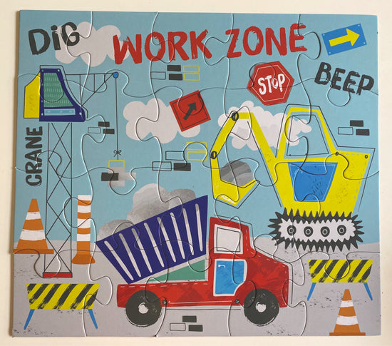 Jigsaw Puzzle 20 pc - Construction