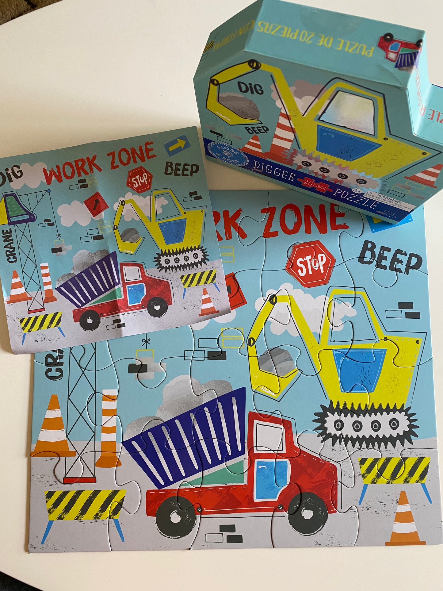 Jigsaw Puzzle 20 pc - Construction
