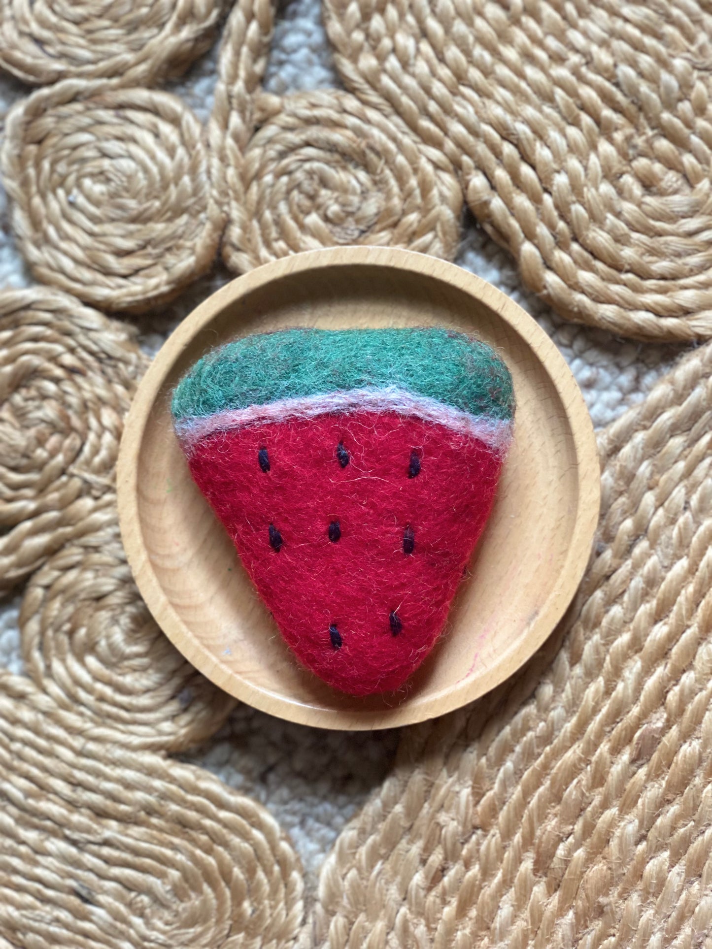 Felt Watermelon Slice