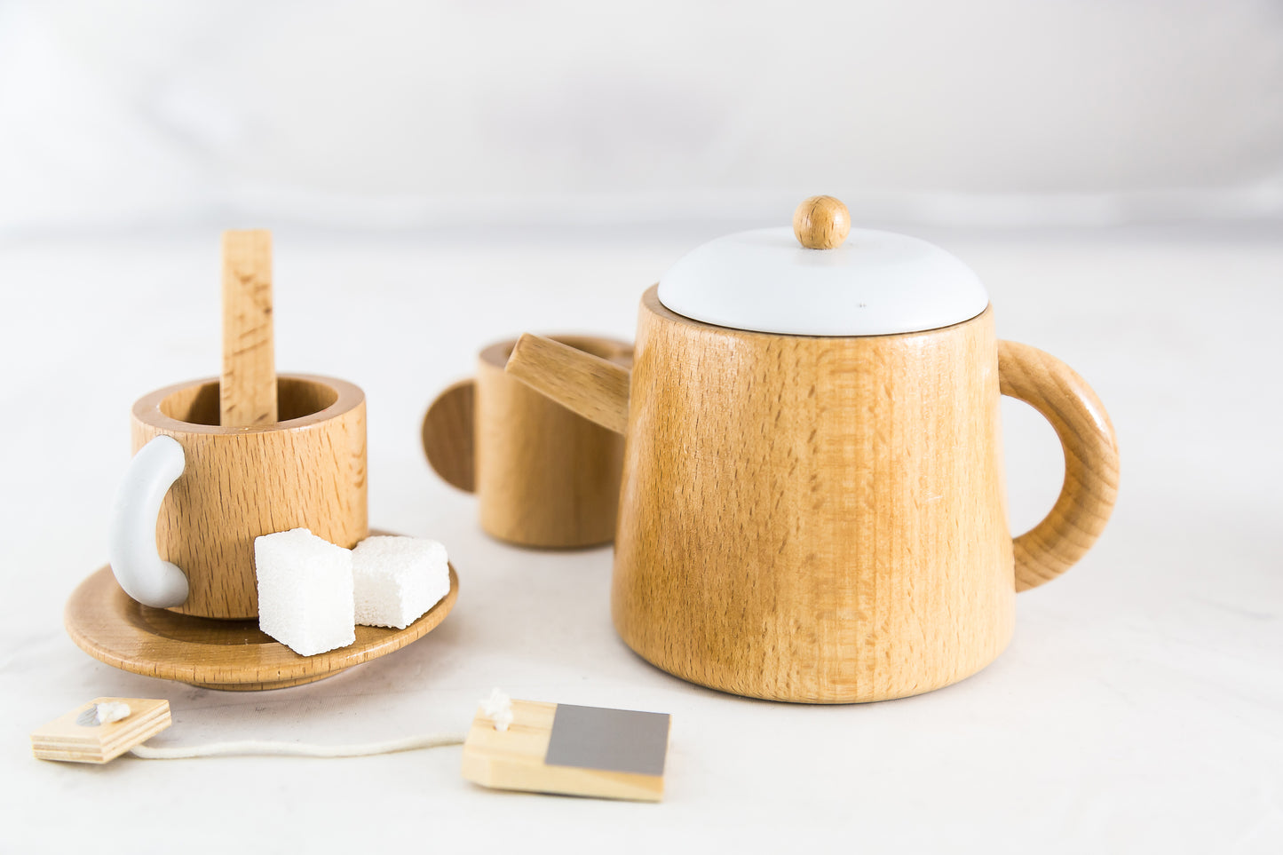 Wooden Tea Set
