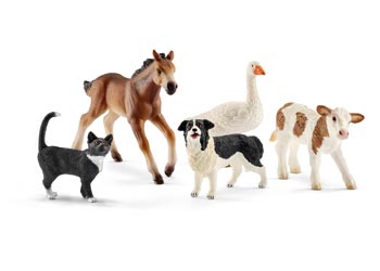 Assorted Farm World Animal Set