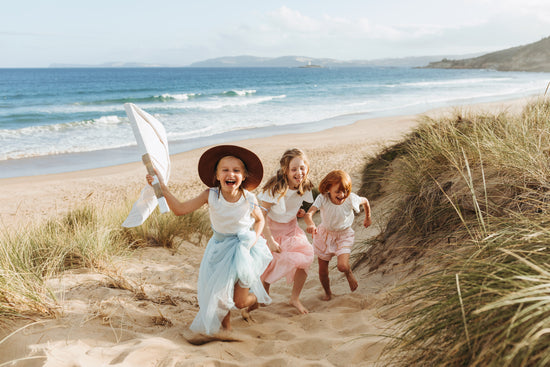 Olivia Skirt - Illusion Blue