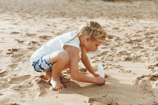 Em Bike Pants - Dahlia Print