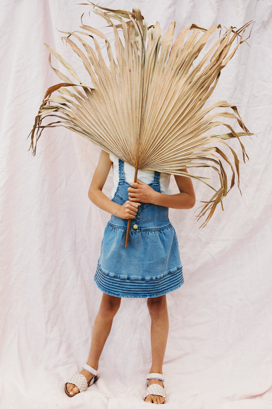 Deb Pinafore - Stretch Denim