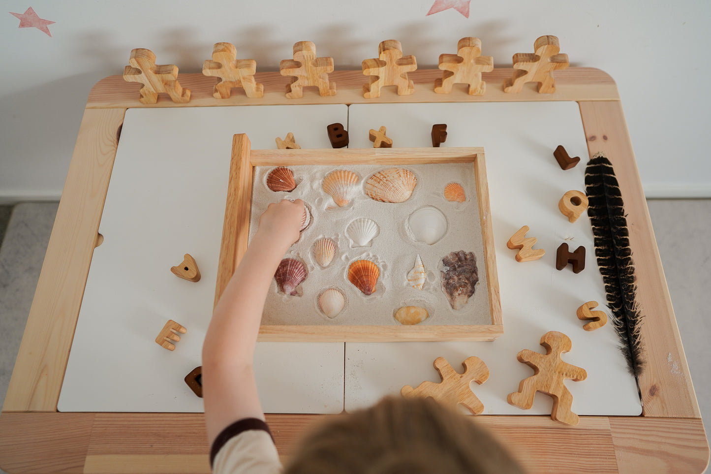 Wooden Tray - Sand Montessori Tray