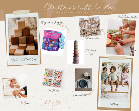 Christmas Gift Guide - 0 - 2 years old.
