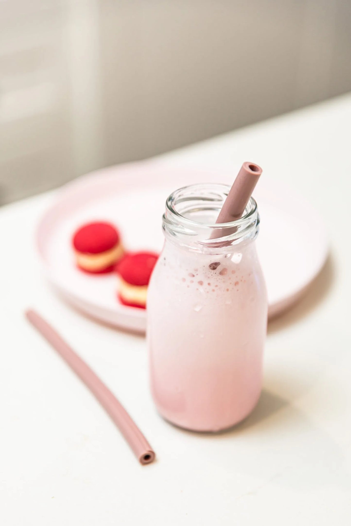 Flex and Roll Silicon Straws - Set of 6