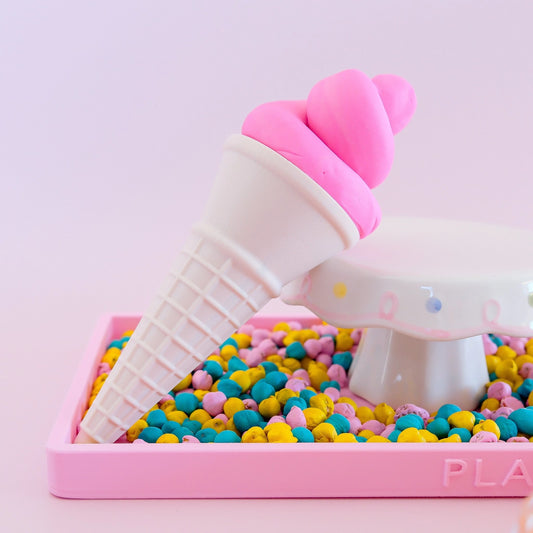 Eco Ice Cream Cone Mould - Beige