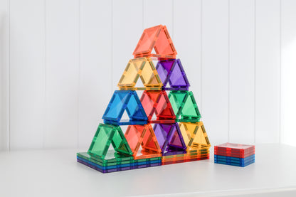 Magnetic Tiles - 42 pc Rainbow Square Pack