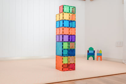 Magnetic Tiles - 42 pc Rainbow Square Pack