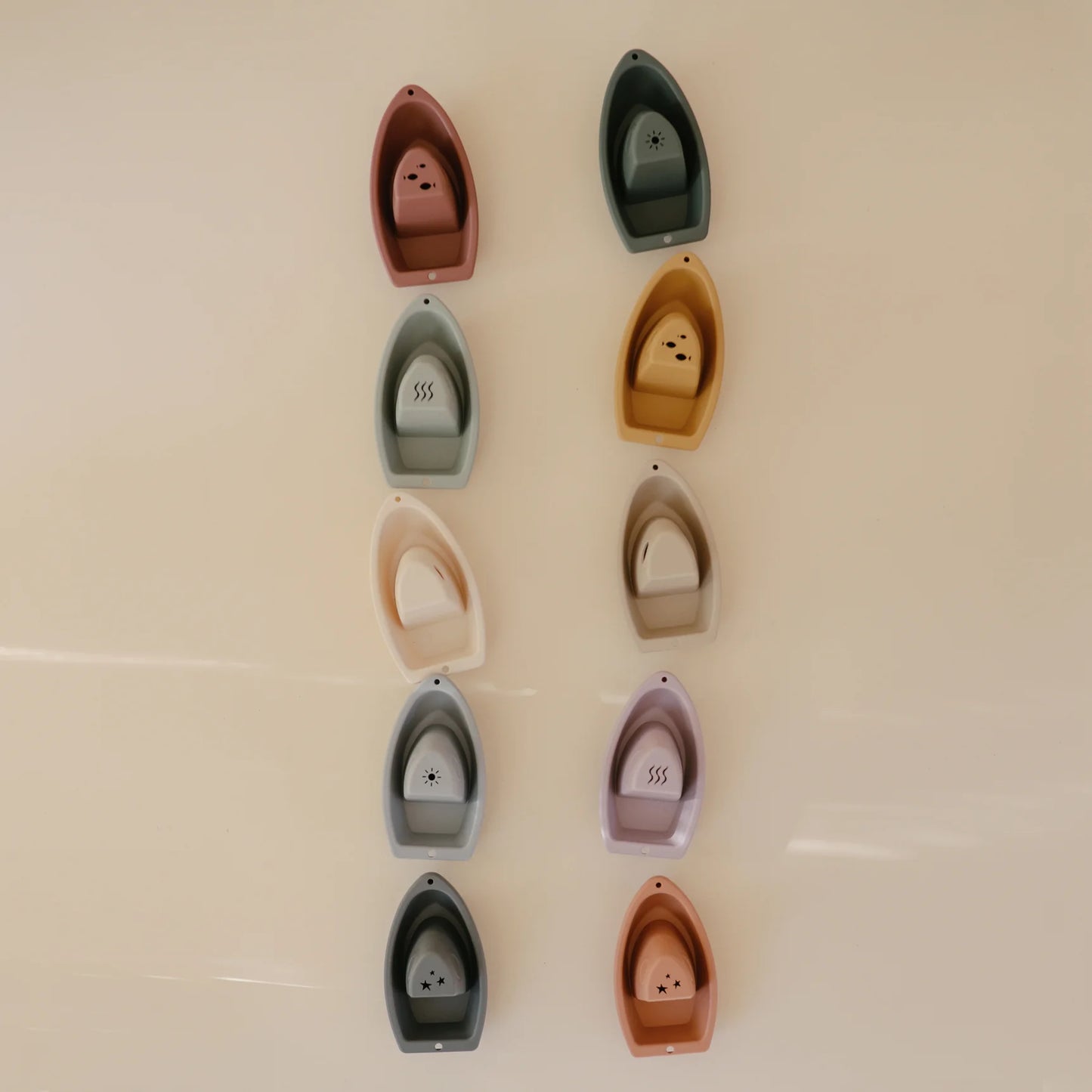 Bath Boats - Set of 5 - Original