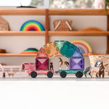 Magnetic Tiles - 202 pc Pastel Mega Pack