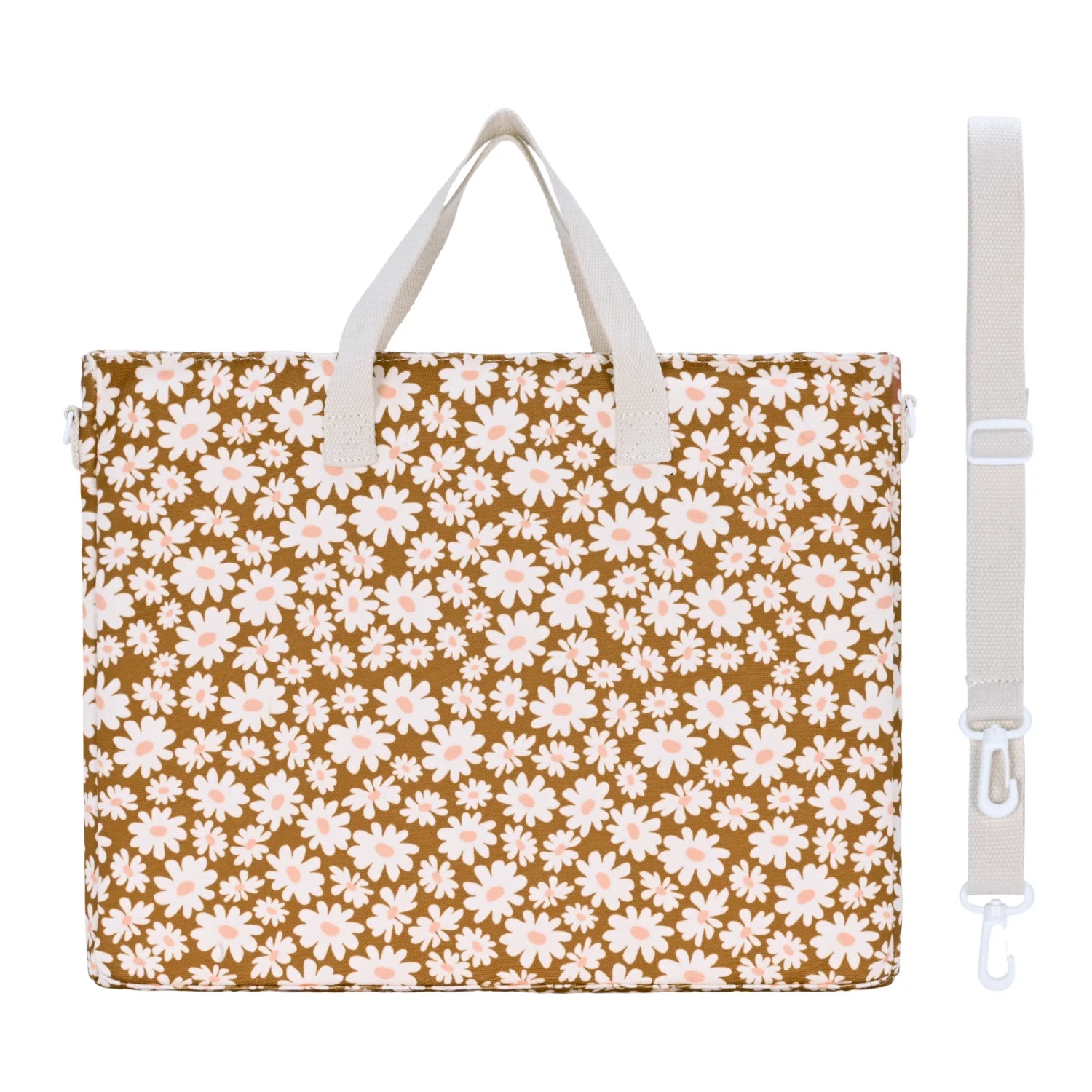 Library Bag - Bloom Tan – Our Little Darlings