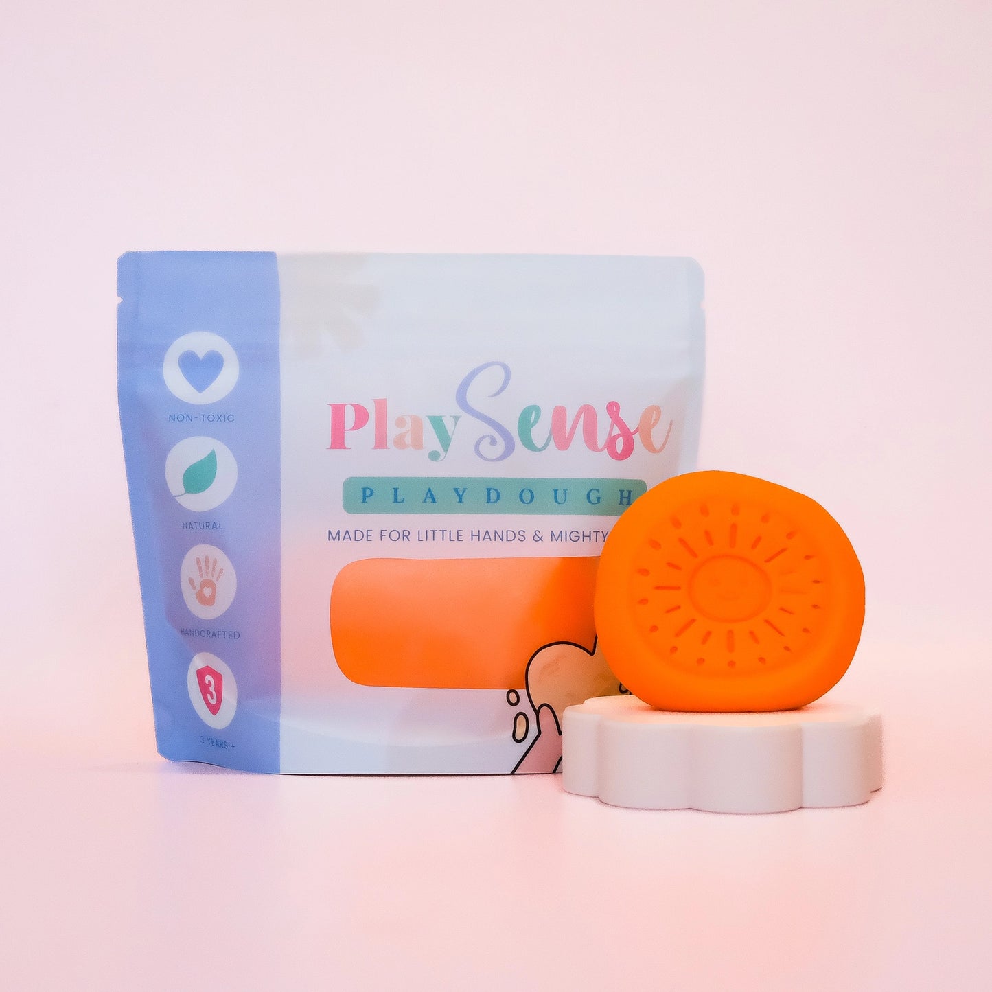 Play Dough - Bright Orange - Orange Scented