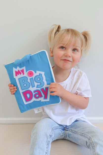 Activity Busy Book - My Big Day - Blue Cover