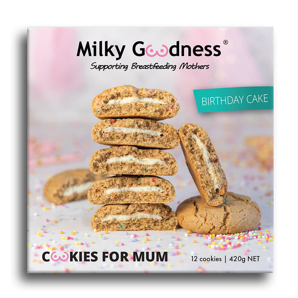 Lactation Cookies - Birthday Cake