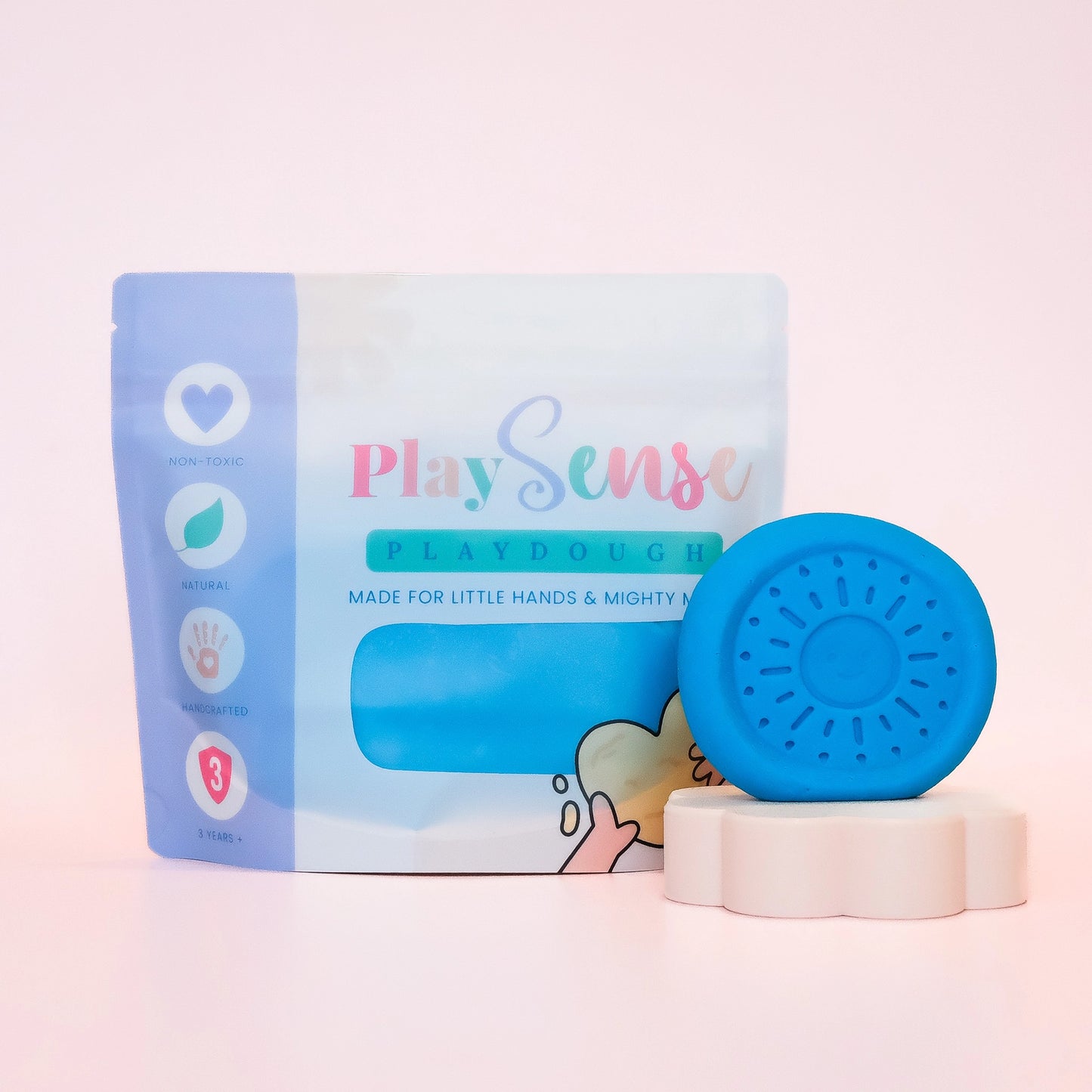 Play Dough - Bright Blue - Blue Slushie Scented