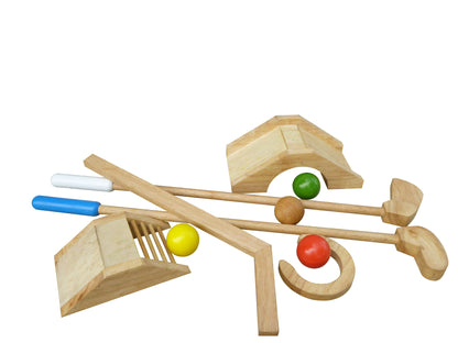 Mini Golf Wooden Set