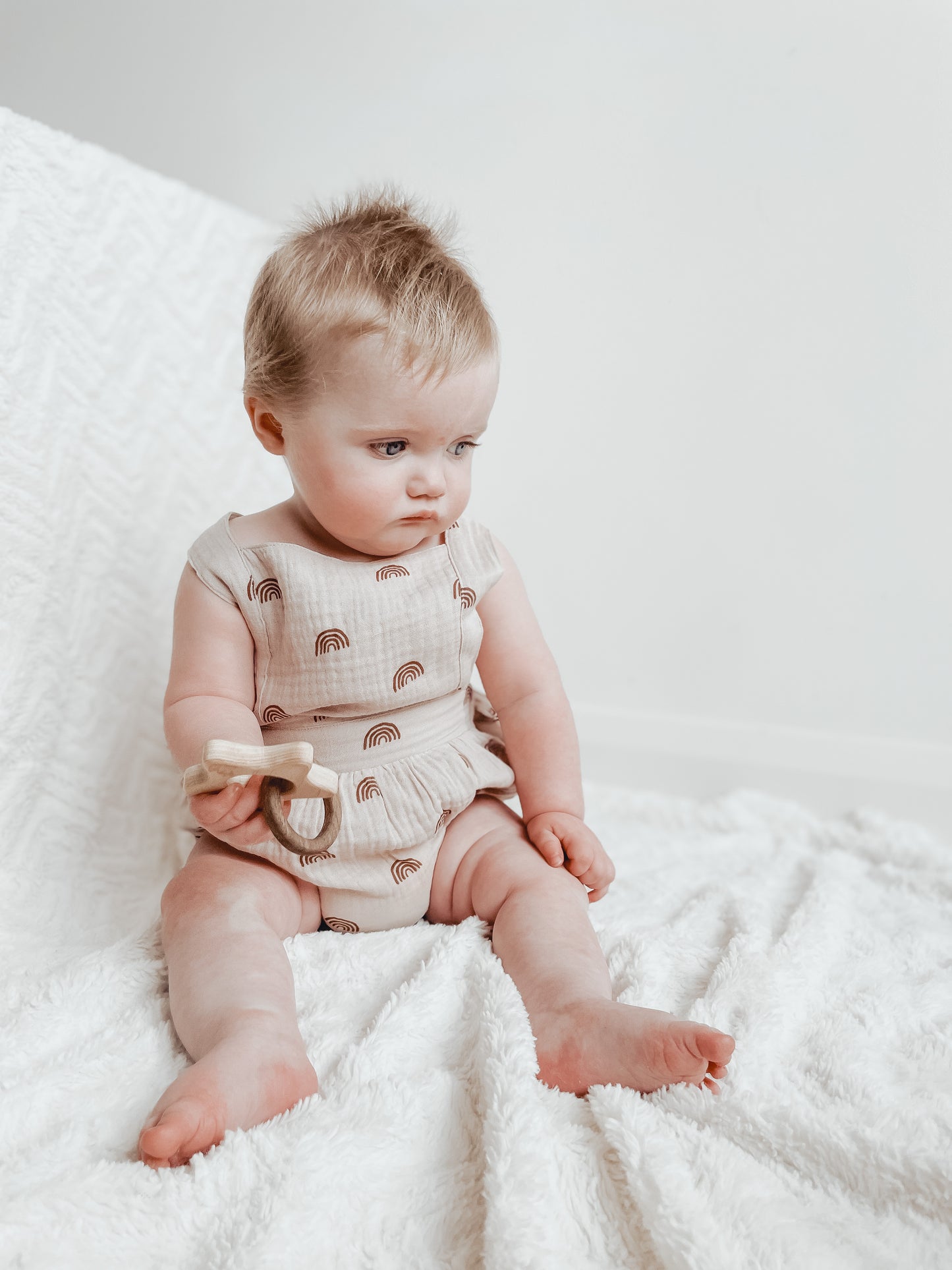 Wooden Star Rattle