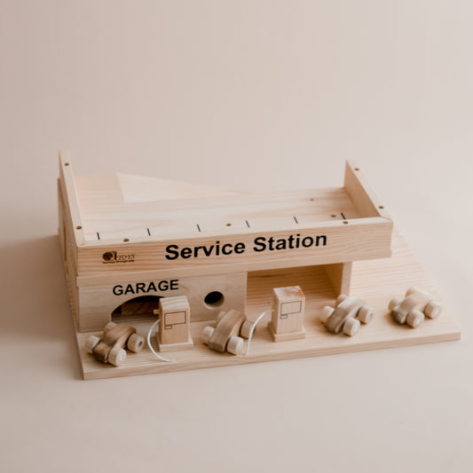 Wooden Service Station