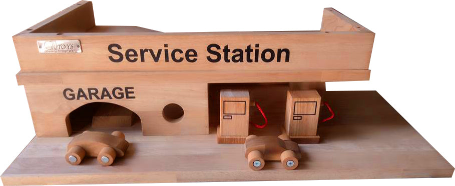 Wooden Service Station