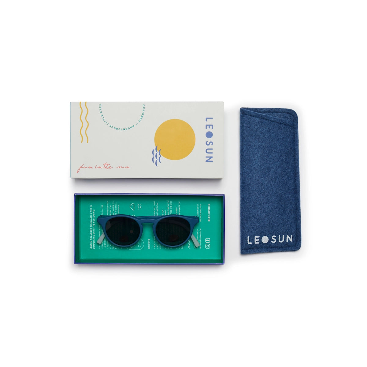 Baby & Toddler Sunglasses 0-2 years - Navy Fade