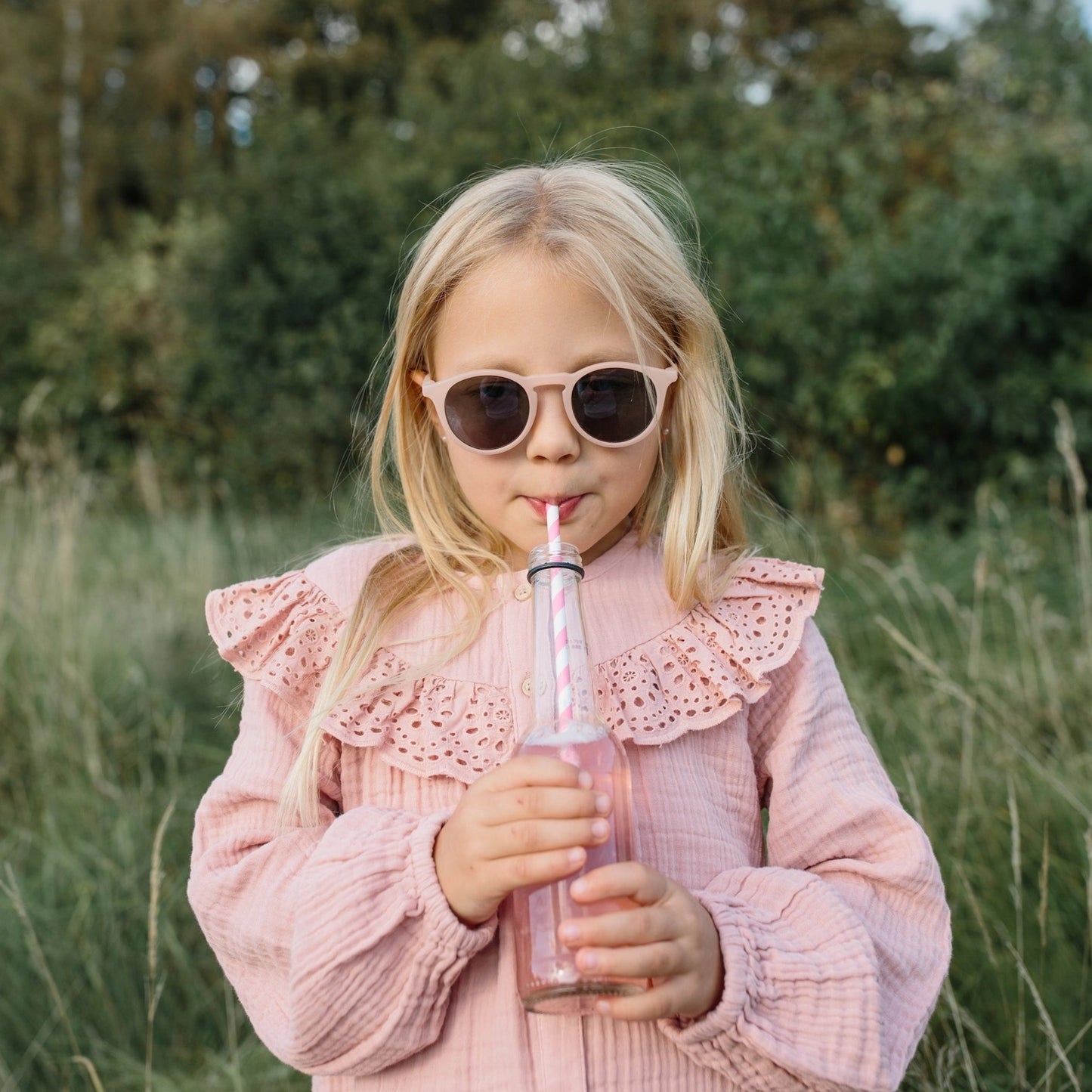Children's Sunglasses 3-8 years - Dusty Pink