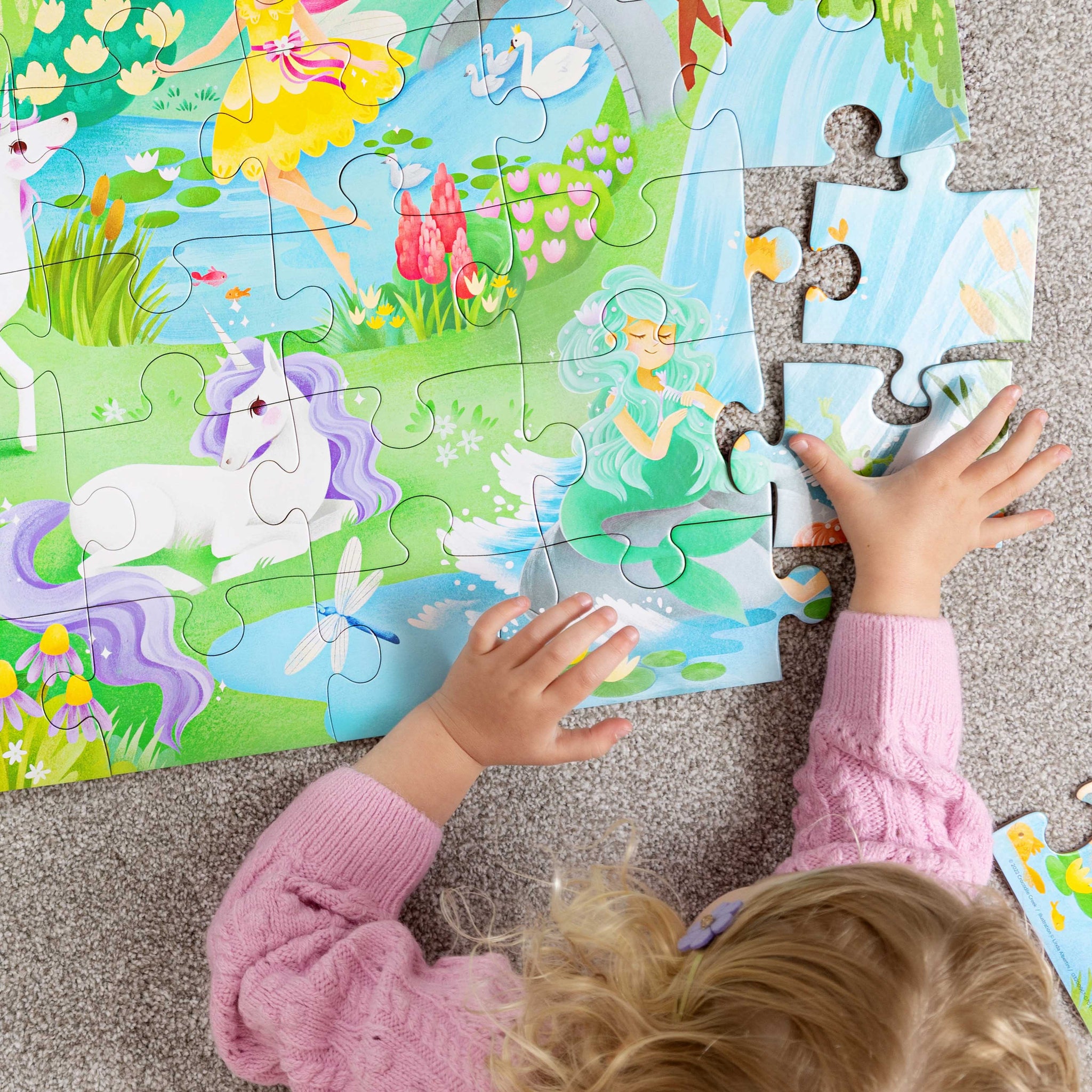 Classic Floor Puzzle 36 pc - Rainbow