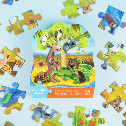 Classic Floor Puzzle 36 pc - Outback Adventures